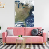 Ost-Vereinigte Staaten Leinwanddruck (Insitu (Wohnzimmer))