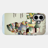 Ost-West-Süd-Zentralafrika Liebe Case-Mate iPhone Hülle (Rückseite (Horizontal))