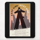 Ost ~ Westseite Mousepad (Vorne)