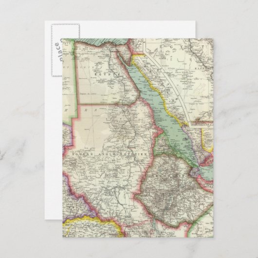 Ostafrika 2 postkarte (Vorne/Hinten)