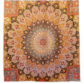 Ostakzent-Vintages persischer Teppich-Muster Duschvorhang (Vorderseite)