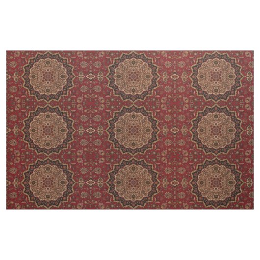 Ostakzent-Vintages persisches Muster Stoff (Fat Quarter (45,7 x 55,9 cm))