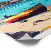 ostalegre Mexico Travel Print Poster (Ecke)