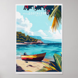 ostalegre Mexico Travel Print Poster