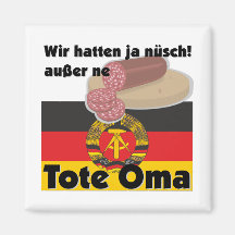 Ostalgie Deutschland DDR Tasche Oma