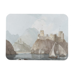Ostansicht der Forts Jellali und Merani, Muskah, Magnet