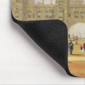 Ostansicht des Schlosses und des Gartens, Windsor Mousepad (Ecke)