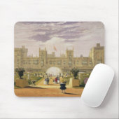 Ostansicht des Schlosses und des Gartens, Windsor Mousepad (Mit Mouse)