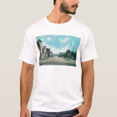 Ostansicht von der Hauptstraße T-Shirt (Vorderseite)