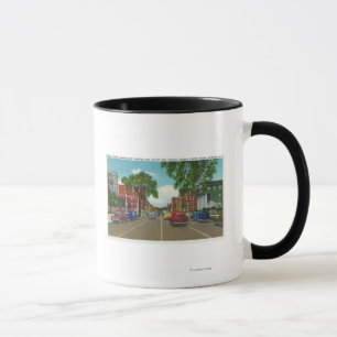 Ostansicht von Genesee Straße Tasse