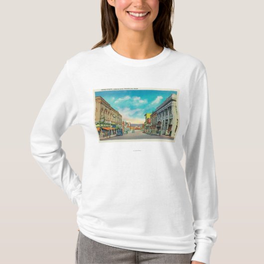 Ostansicht von MittelStreetPocatello, T-Shirt (Vorderseite)