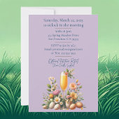 Ostara Brunch & Bubbly Invasion Card + Download Einladung