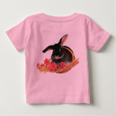 Ostara Bunny Baby T-Shirt (Rückseite)