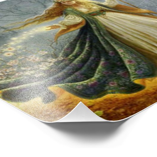 Ostara Fotodruck (Ecke)