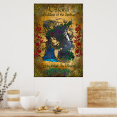 Ostara Goddess of Spring Poster (Küche)