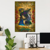 Ostara Goddess of Spring Poster (Heimbüro)