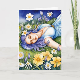 Ostara-Göttin Frühlings-Tagundnachtgleiche Sabbat  Karte