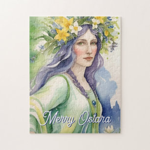 Ostara-Göttin Frühlings-Tagundnachtgleiche Sabbat  Puzzle