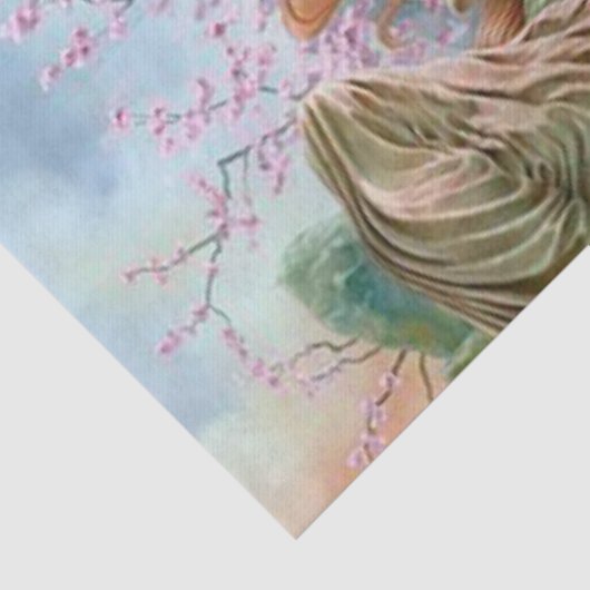 Ostara in blühendem Baum Seidenpapier (Ausschnitt)