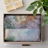 Ostara in blühendem Baum Seidenpapier (Geschenk)