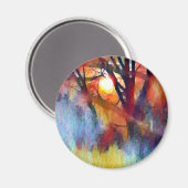 Ostara Moonrise Magnet (Vorderseite/Rückseite)