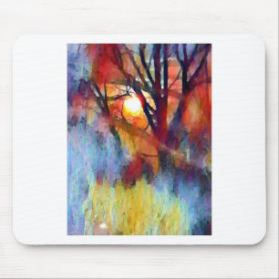 Ostara Moonrise Mousepad