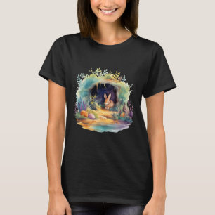 Ostara Ostre Pagan Witchcraft Frühjahrsmond T-Shirt