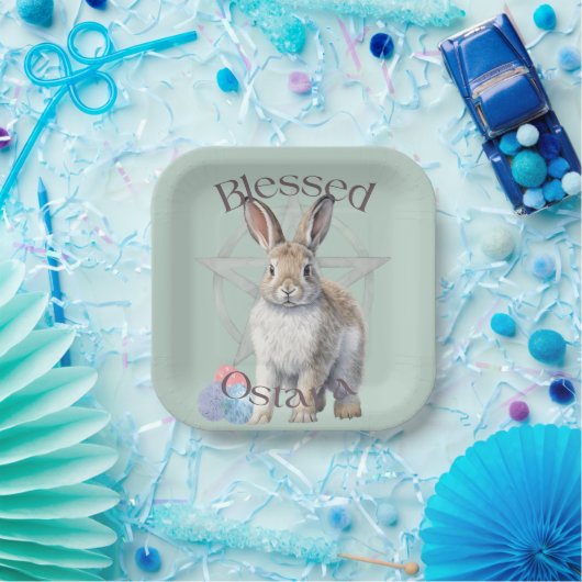 Ostara Paper-Teller gesegnet Pappteller (Party)