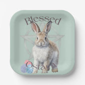 Ostara Paper-Teller gesegnet Pappteller (Vorderseite)