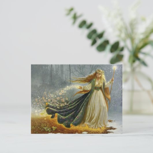 Ostara Postkarte (Stehend Vorderseite)
