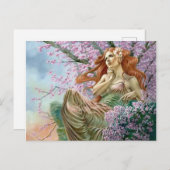 Ostara Postkarte (Vorne/Hinten)