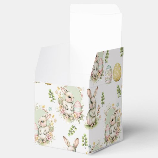 Ostara Rabbit Favor Box Geschenkschachtel (Geöffnet)