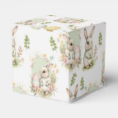 Ostara Rabbit Favor Box Geschenkschachtel (Rückseite)