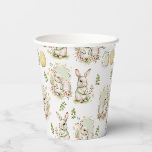 Ostara Rabbit Paper Cups Pappbecher (Rückseite)