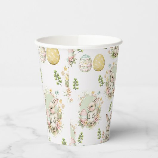 Ostara Rabbit Paper Cups Pappbecher (Links)