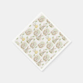 Ostara Rabbit Paper Napkins Serviette (Ecke)