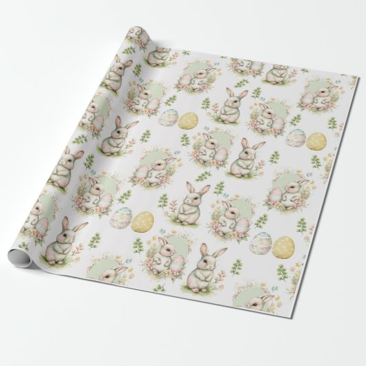 Ostara Rabbit Wrapping Paper Geschenkpapier (Ungerollt)