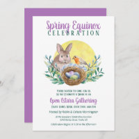Ostara Spring Equinox Bunny & Bird Nest Sabbat