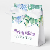 Ostara Spring Greenery Personalisiertes Geschenk E Geschenkschachtel (Vorderseite)