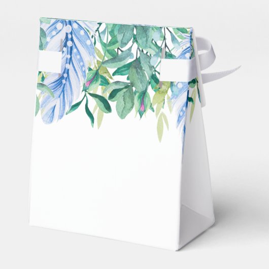 Ostara Spring Greenery Personalisiertes Geschenk E Geschenkschachtel (Rückseite)