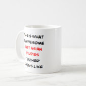 Ostasianlehrer, phantastisch kaffeetasse (Vorderseite Links)