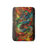 Ostasiatische Drachen-Oracle-Meditation oder Badematte (Vorderseite Vertikal)