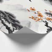 Ostasiatischer Papierkorb Geschenkpapier (Ecke)