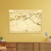 Ostasien, Westnordamerika Leinwanddruck (Insitu (Wohnzimmer))