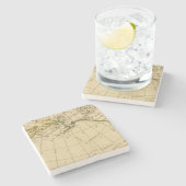 Ostasien, Westnordamerika Steinuntersetzer (Seitenansicht)