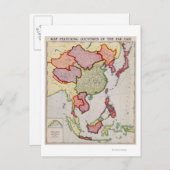 OstasienPanoramakarte Ostasien Postkarte (Vorne/Hinten)