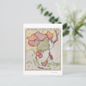 OstasienPanoramakarte Ostasien Postkarte (Stehend Vorderseite)