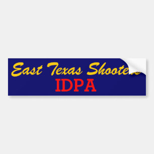 OstAutoaufkleber texas IDPA Autoaufkleber