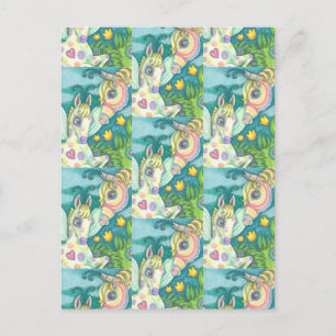 OSTBABY, FRÜHJAHR, FAIRY FILLCARD POSTKARTE