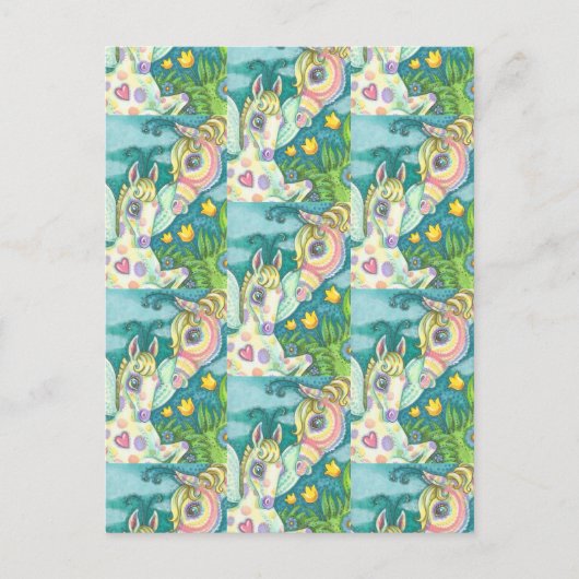 OSTBABY, FRÜHJAHR, FAIRY FILLCARD POSTKARTE (Vorderseite)